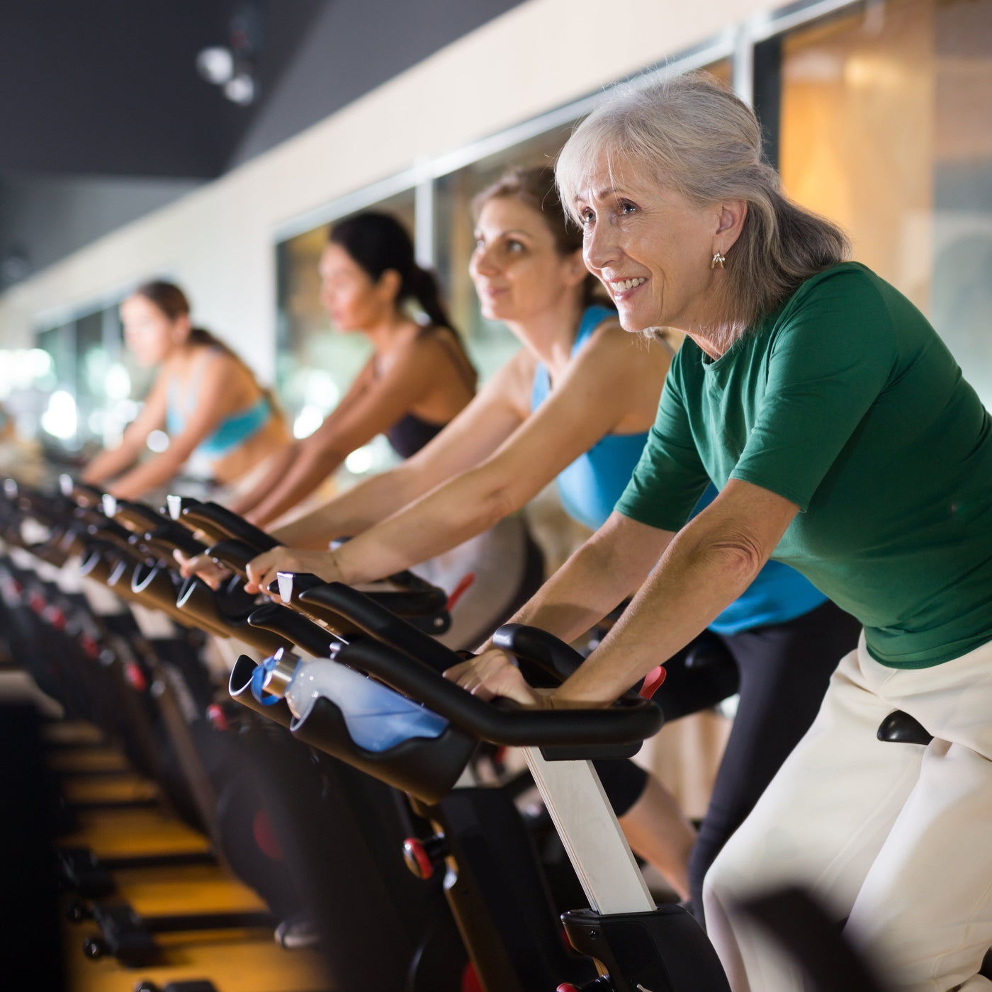 Des exercices cardio à faible impact, ça c'est top !